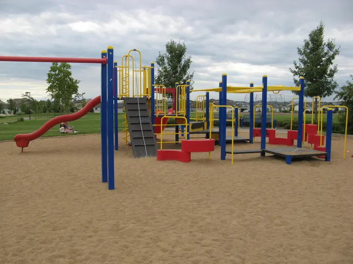 Ground-level photograph of Arbor Creek Park from the city park map.