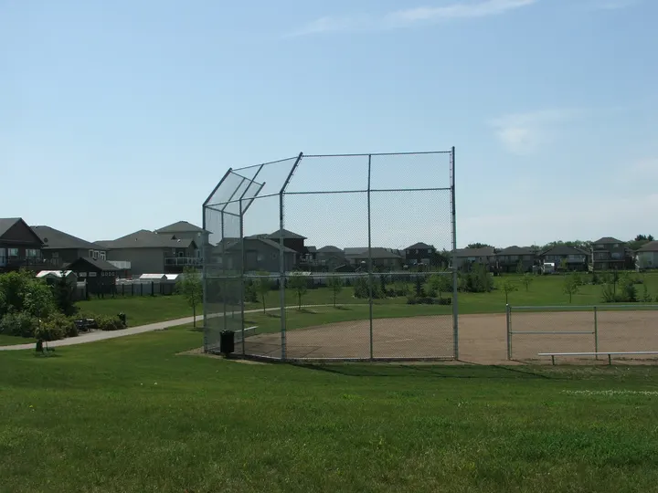 Ground-level photograph of Draggins Car Club Park from the city park map.