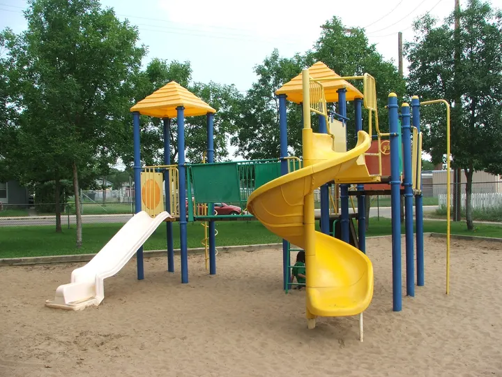Ground-level photograph of North Park from the city park map.