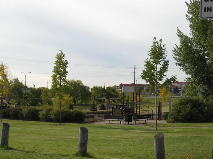 Ground-level photograph of Senator J. Gladstone South Park from the city park map.