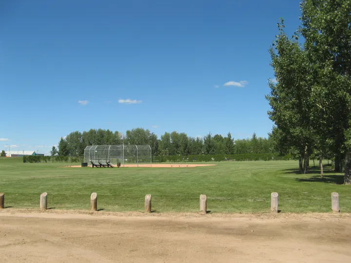 Ground-level photograph of Umea Vast Park from the city park map.